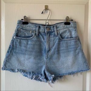 Madewell High Rise Jean Shorts - Size 27